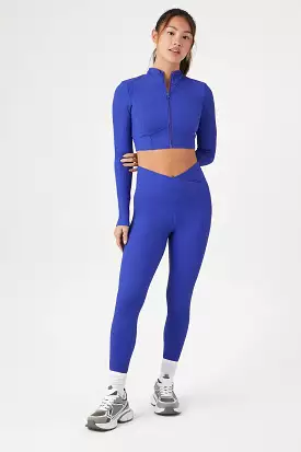 Active Ribbed Surplice Leggings