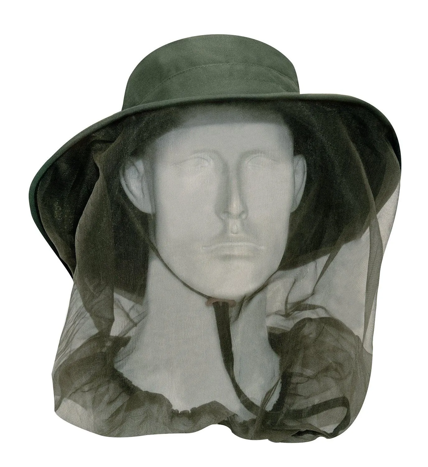 Adjustable Boonie Hat With Mosquito Netting - Olive Drab