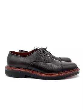 Alden Cap Toe Oxford Dark Brown Alpine Grain on AWW Sole