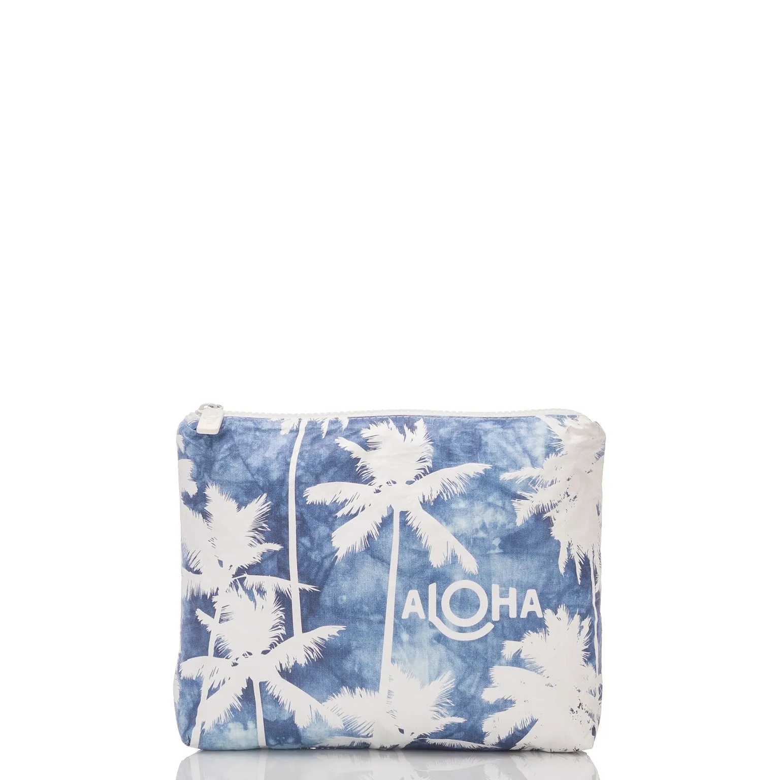 Aloha Small Pouch - Coco Palms Indigo