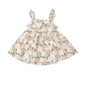 Angel Dear Paperbag Ruffle Sundress -Magnolias