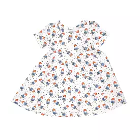 Angel Dear Twirly S/S Dress - Astropops