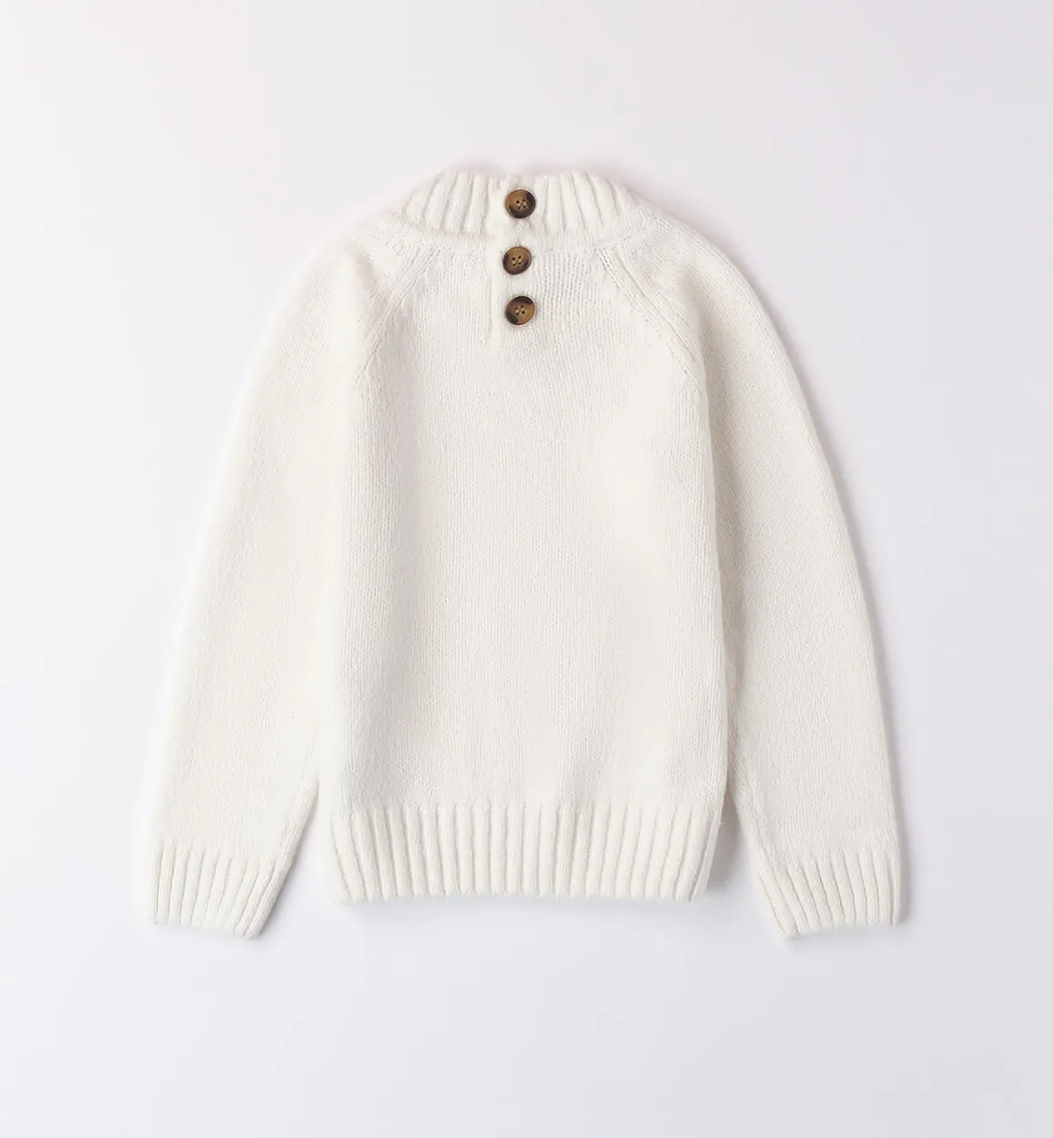 Baby boy braided sweater