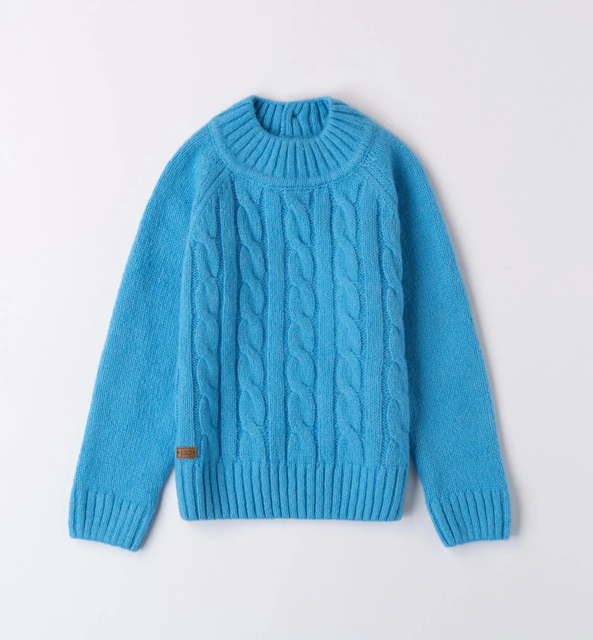 Baby boy braided sweater