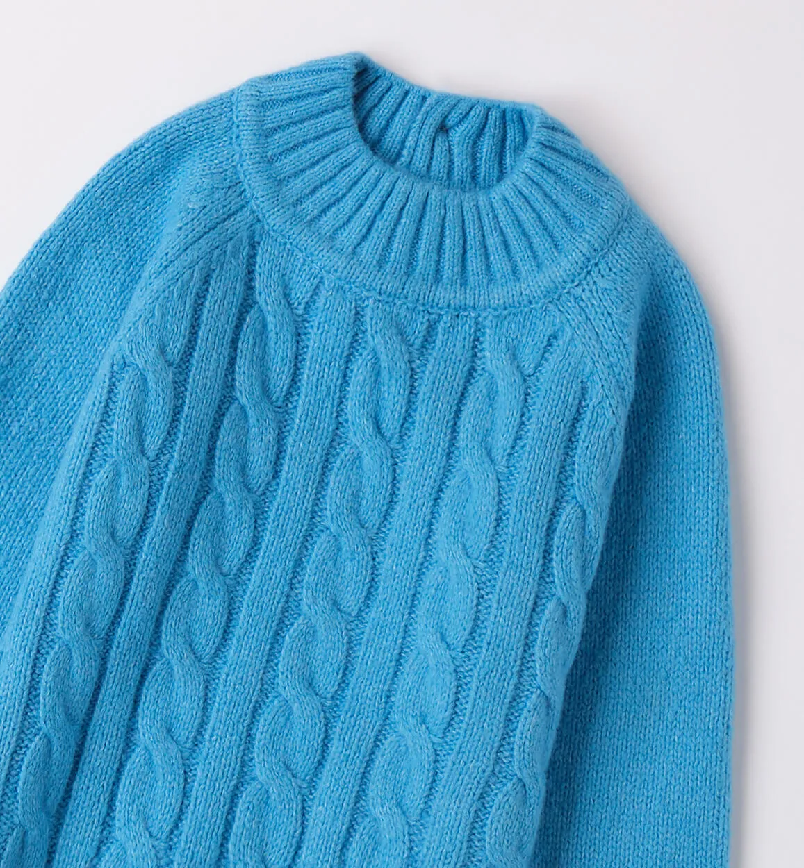 Baby boy braided sweater