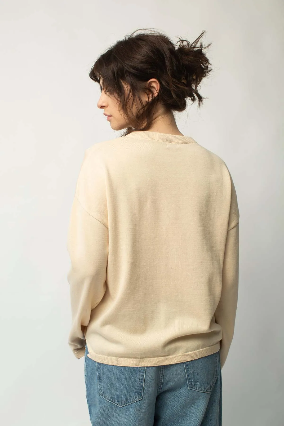 Biba Crewneck Sweater - Cream