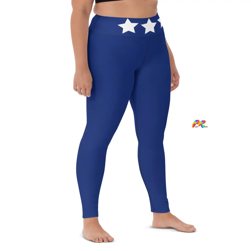 Blue Star Gym Leggings