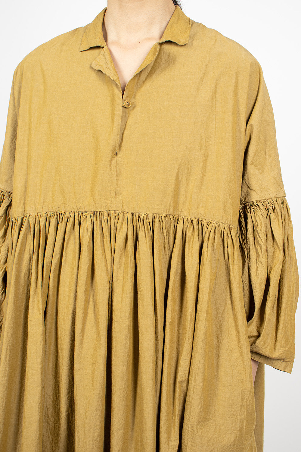 Camelia Dress Ochre