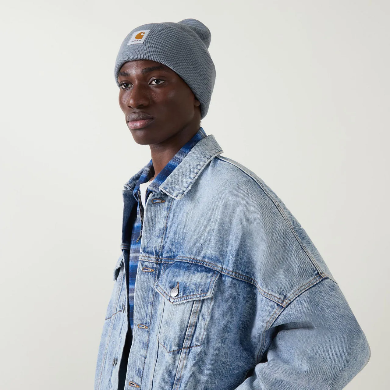 CARHARTT WIP Watch Logo Beanie Hat - 191XX