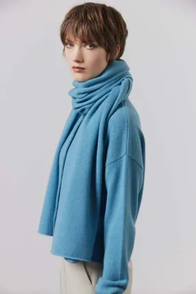 Cashmere Scarf - Cerulean