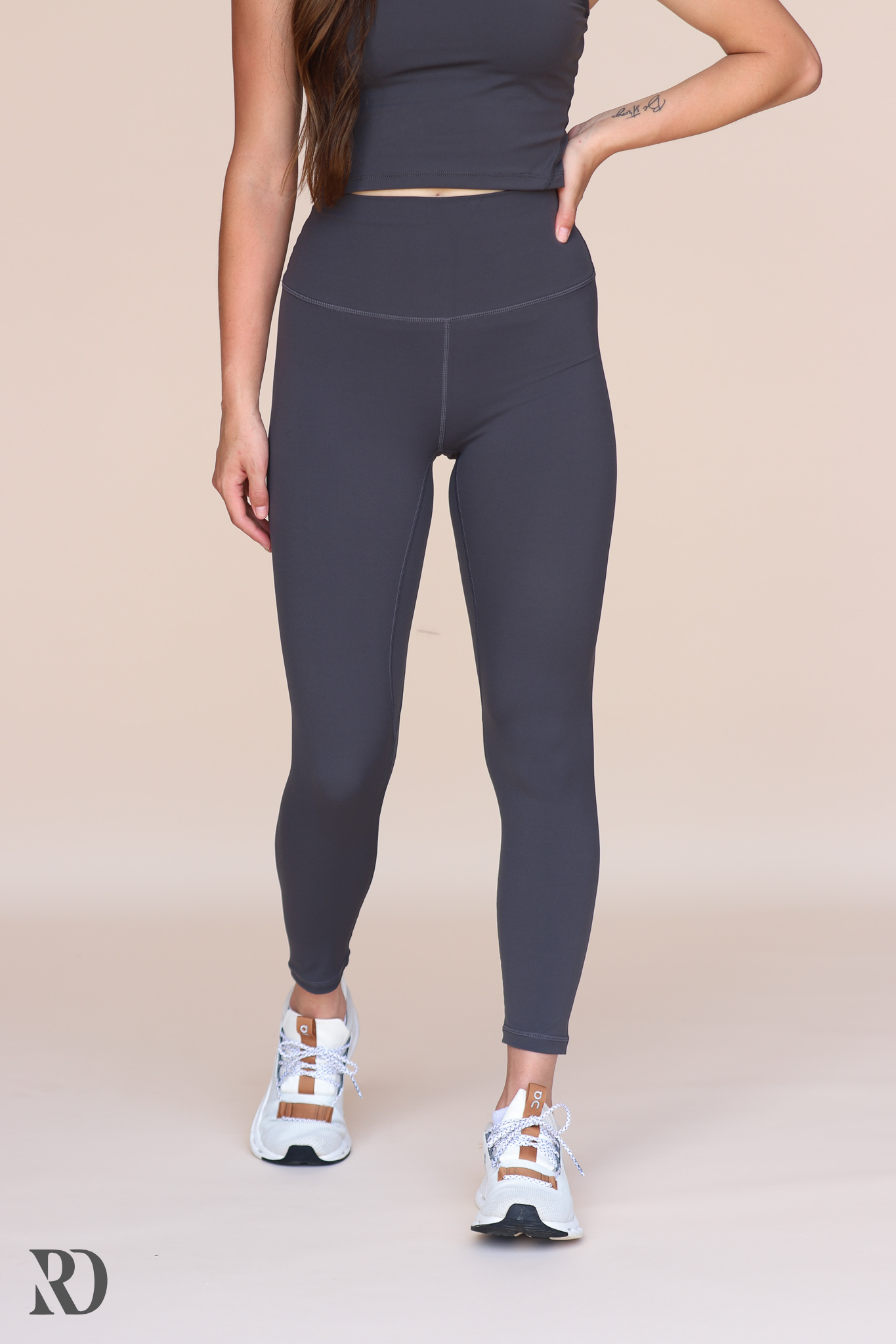 CHARCOAL VITAL LEGGINGS | RD ESSENTIALS