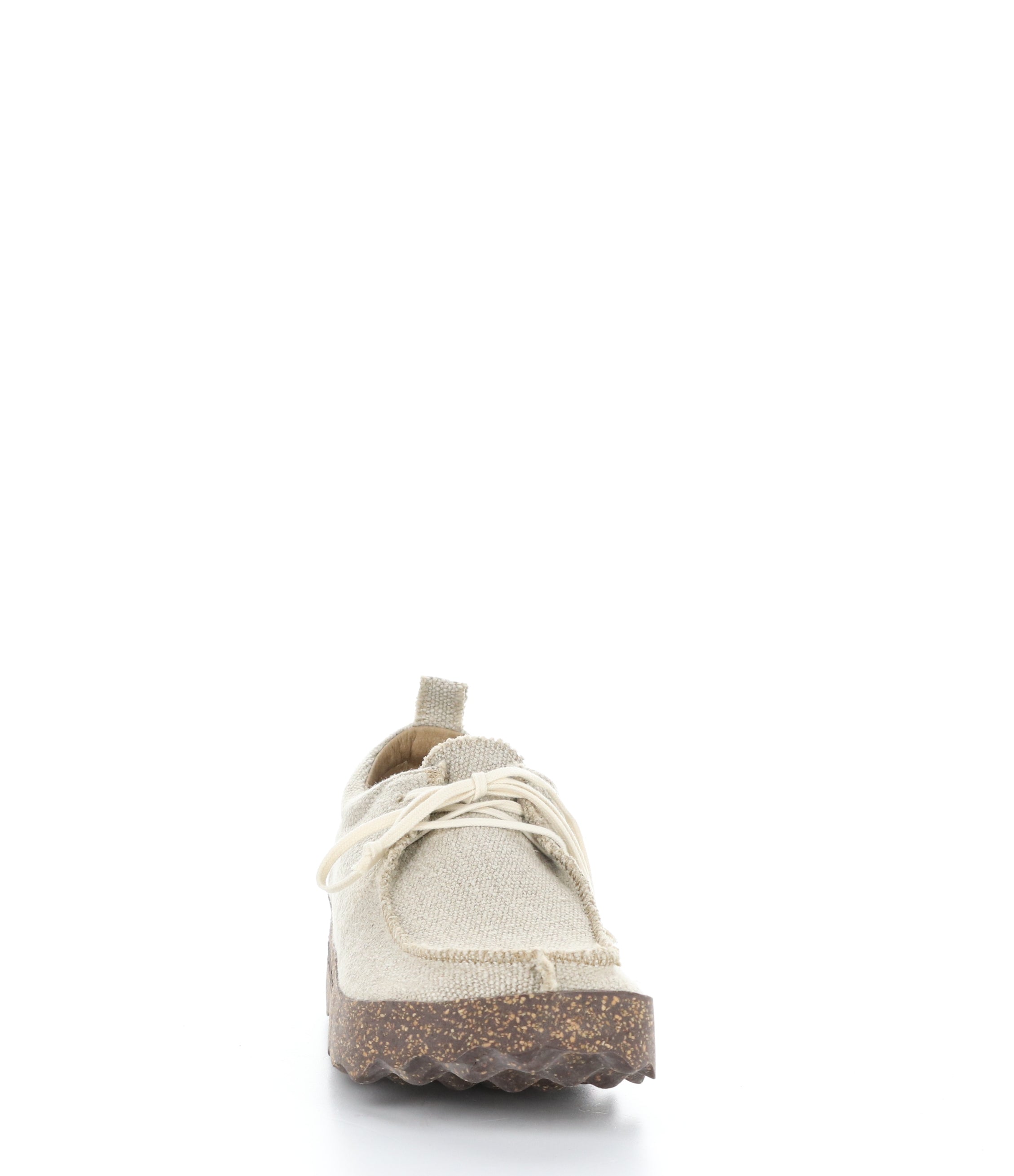 CHAT025ASP NATURAL/BROWN Round Toe Shoes