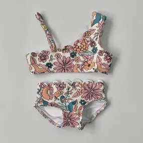 Chloé Floral Scallop Bikini: 2 Years (Brand New)