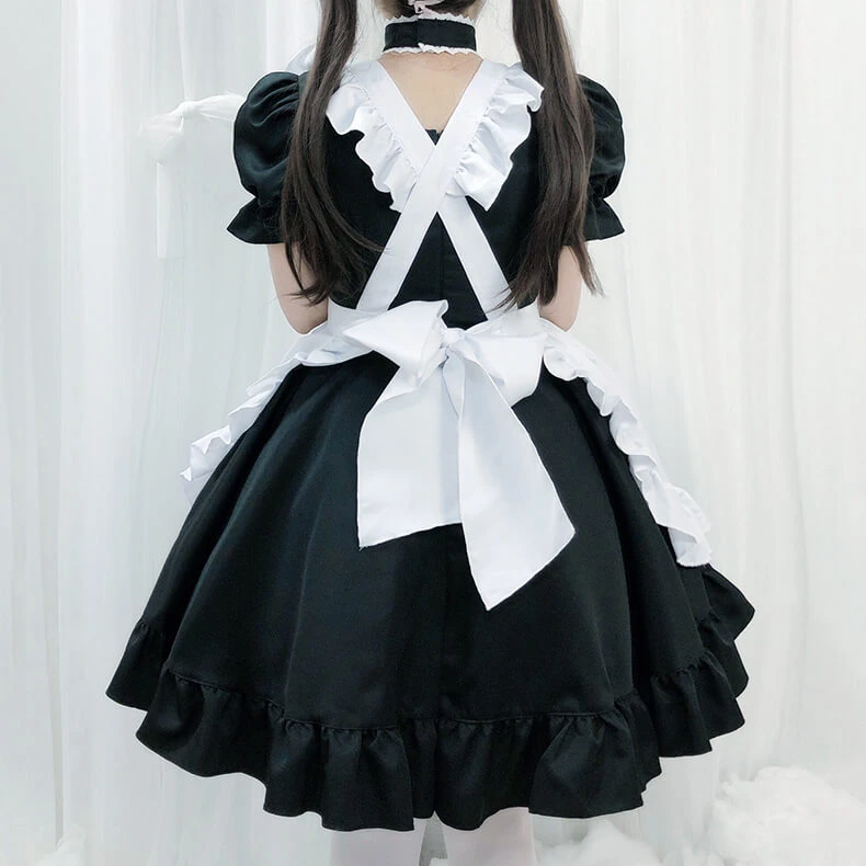 Cute Cat Maid Dress AD12790