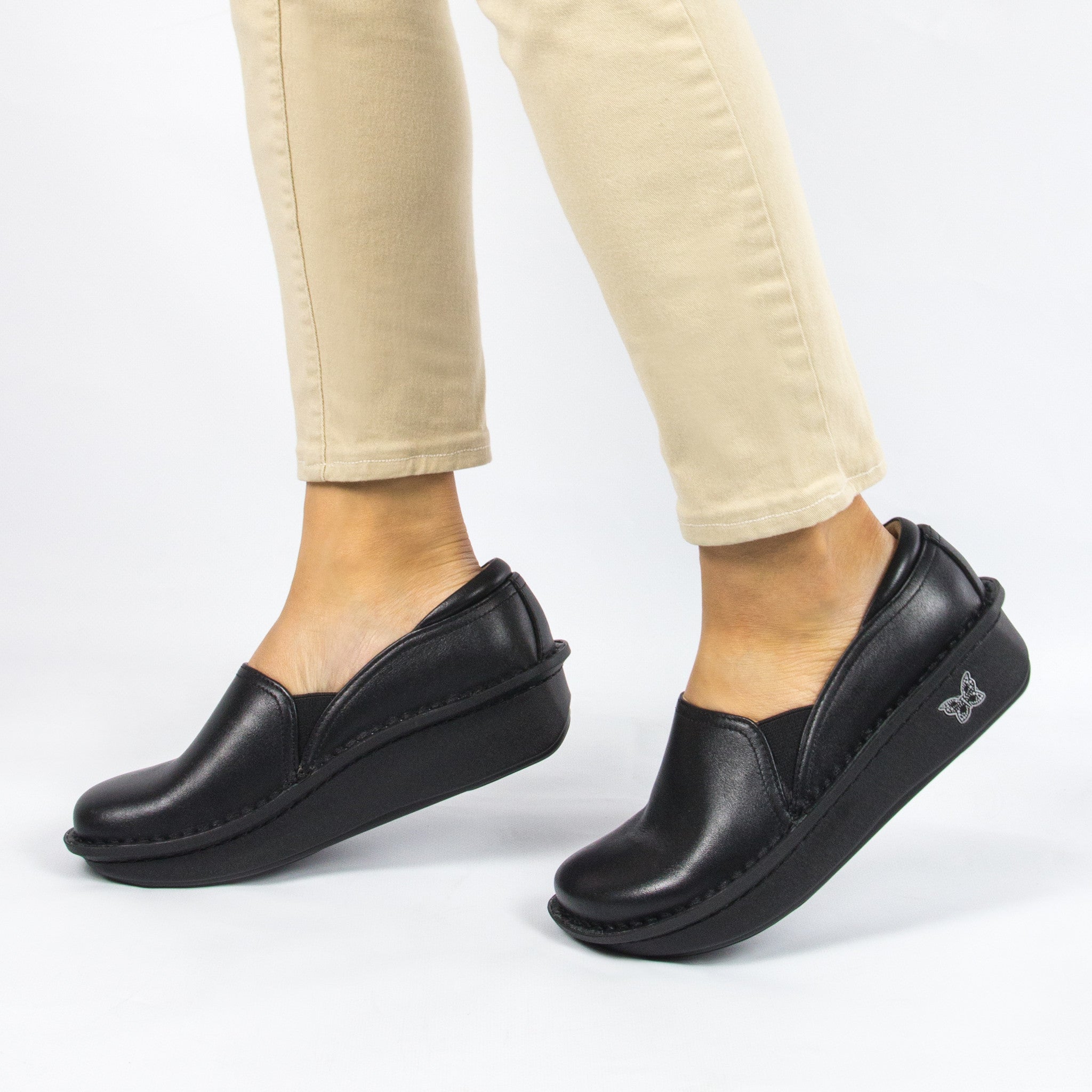 Debra Black Nappa Shoe