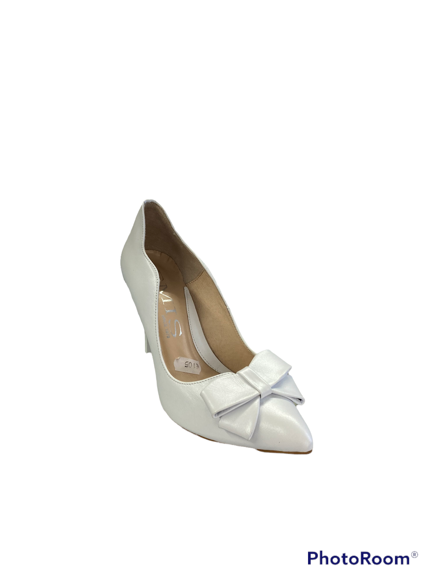 Emis Court  Shoe Pearl White