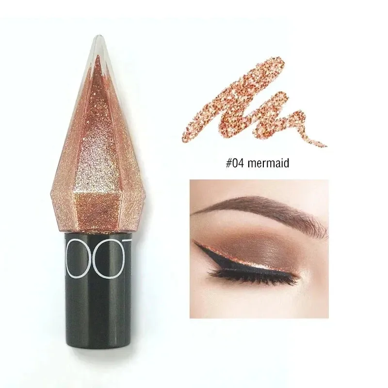 Eyes Makeup, Waterproof Diamonds Glitter Eyeshadow Eyeliner Pencil