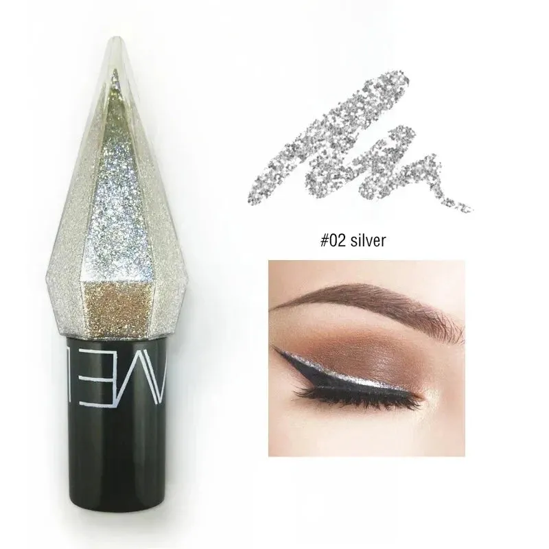 Eyes Makeup, Waterproof Diamonds Glitter Eyeshadow Eyeliner Pencil