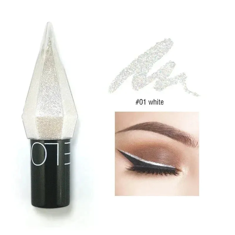 Eyes Makeup, Waterproof Diamonds Glitter Eyeshadow Eyeliner Pencil