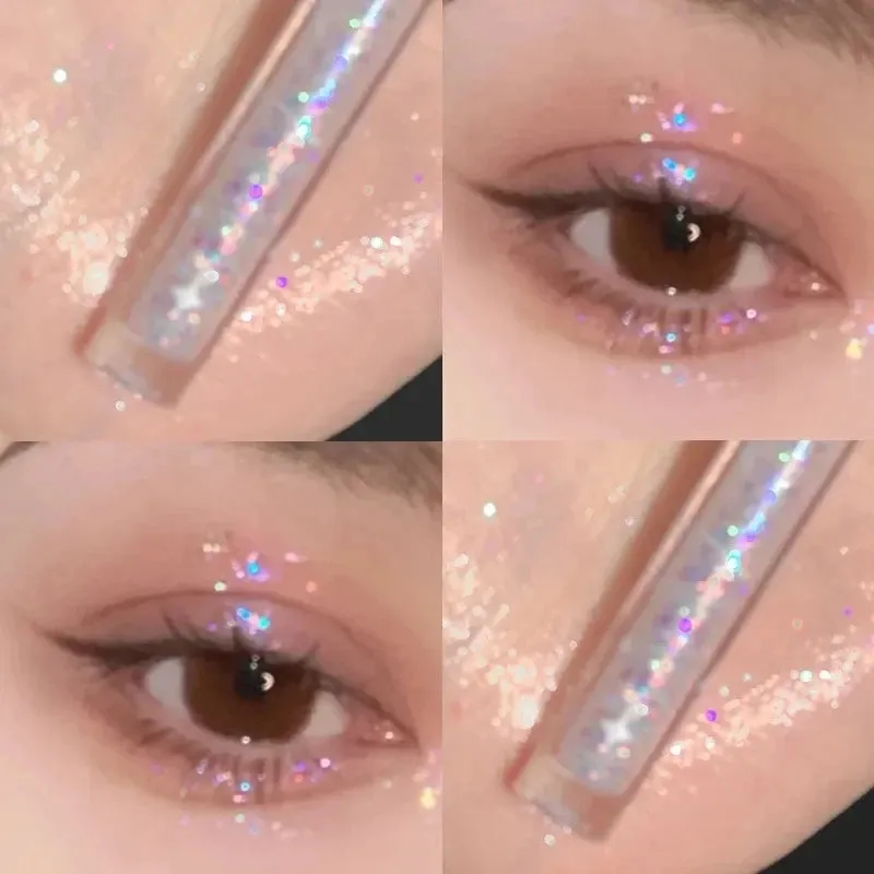 Eyes Makeup, Waterproof Diamonds Glitter Eyeshadow Eyeliner Pencil