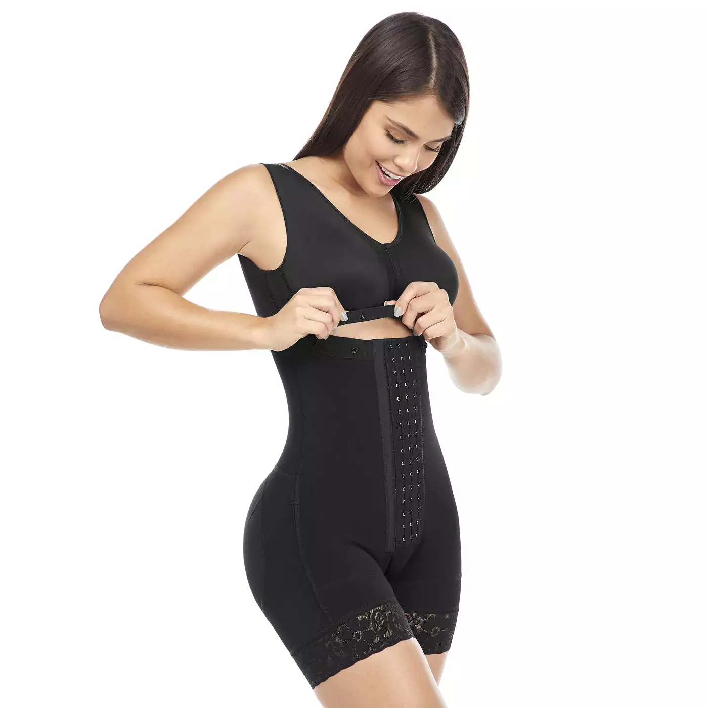 FAJAS MARIAE FQ102 | POST OP SHAPEWEAR FOR WOMEN | BRA & MID THIGH | POWERNET