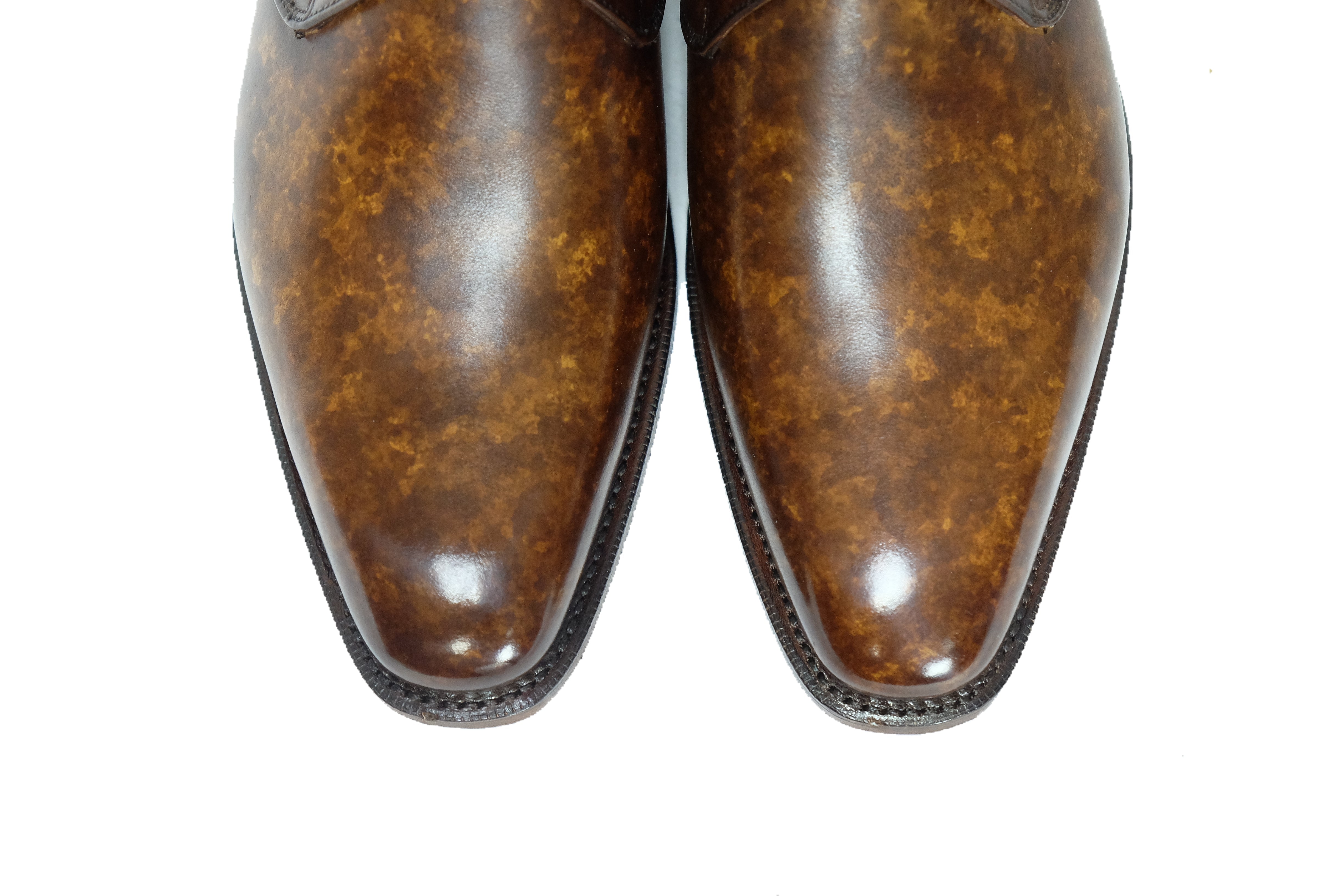 Fremont - MTO - Copper Marble Patina - LPB Last - Single Leather Sole