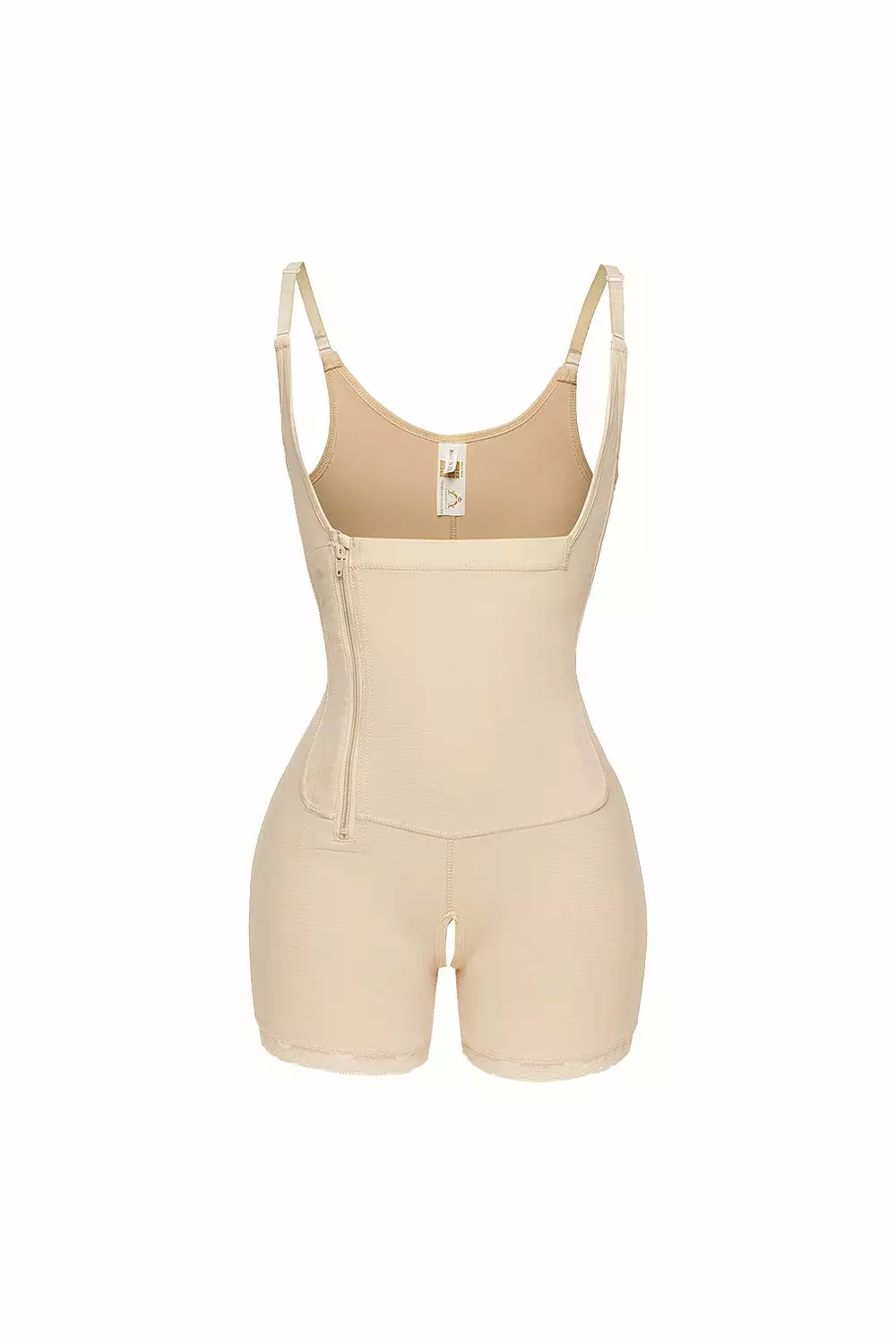 Full Size Side Zipper Under-Bust Shaping Bodysuit