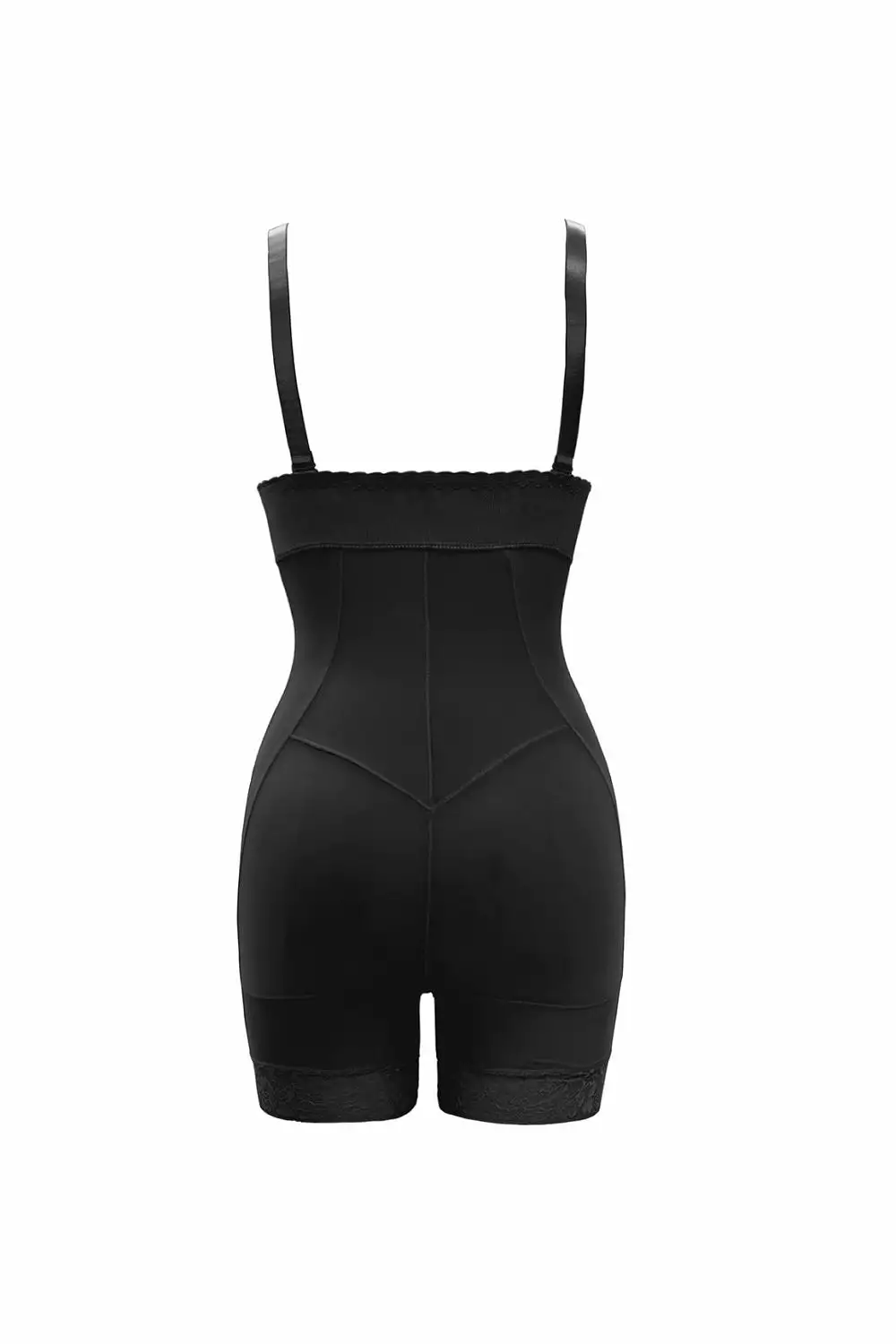 Full Size Zip Up Under-Bust Shaping Bodysuit