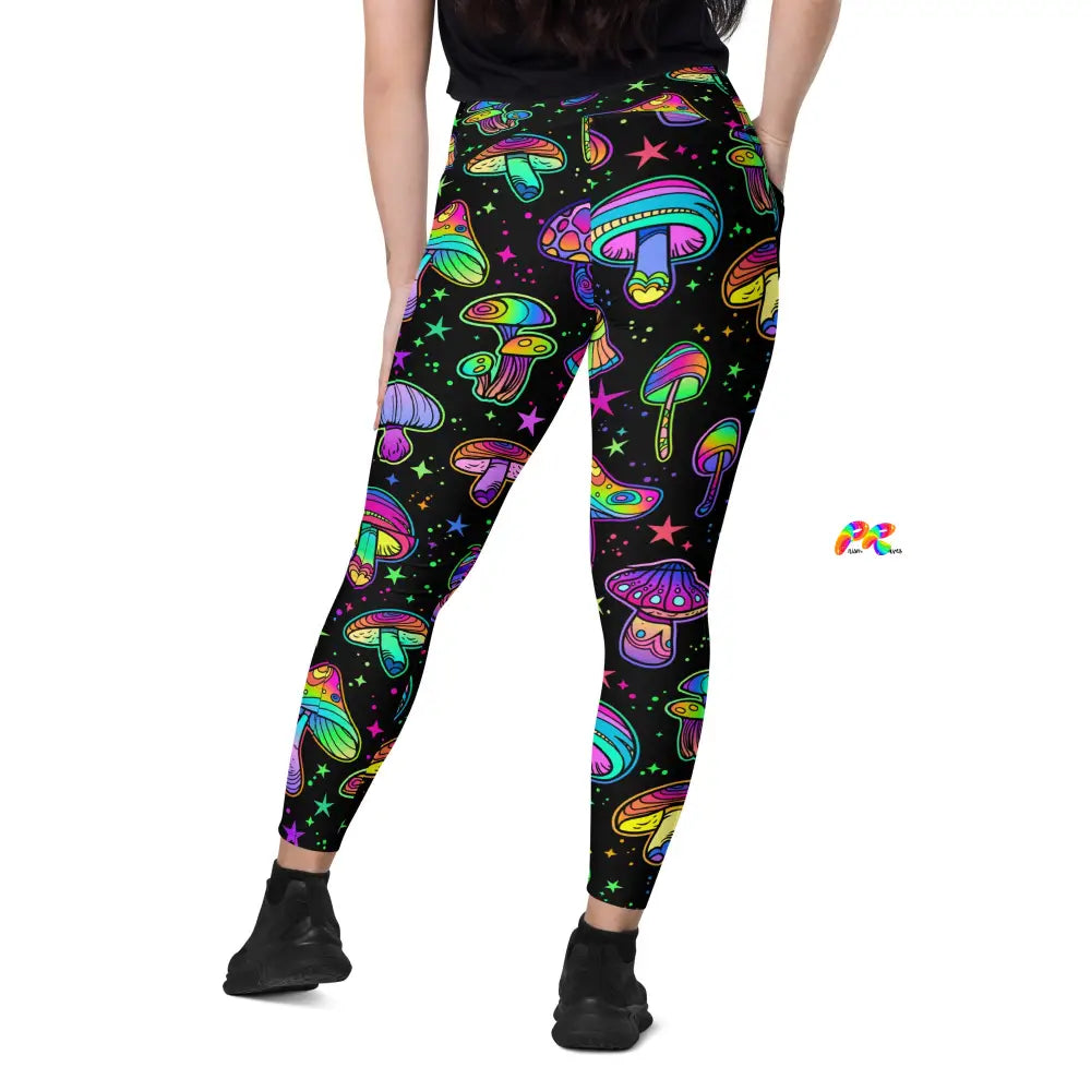 Fungi Dreamscape Rave Leggings