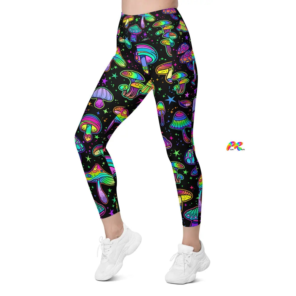 Fungi Dreamscape Rave Leggings