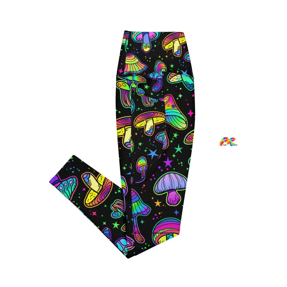 Fungi Dreamscape Rave Leggings