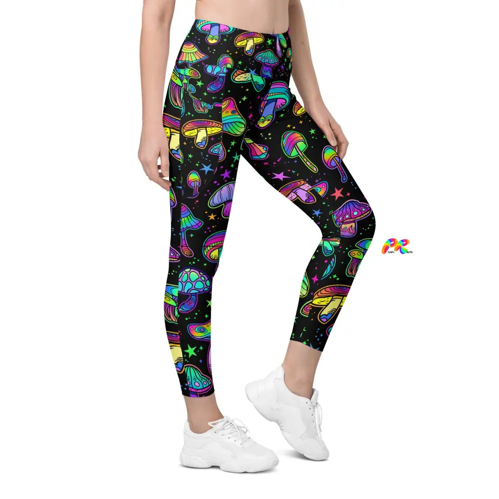 Fungi Dreamscape Rave Leggings