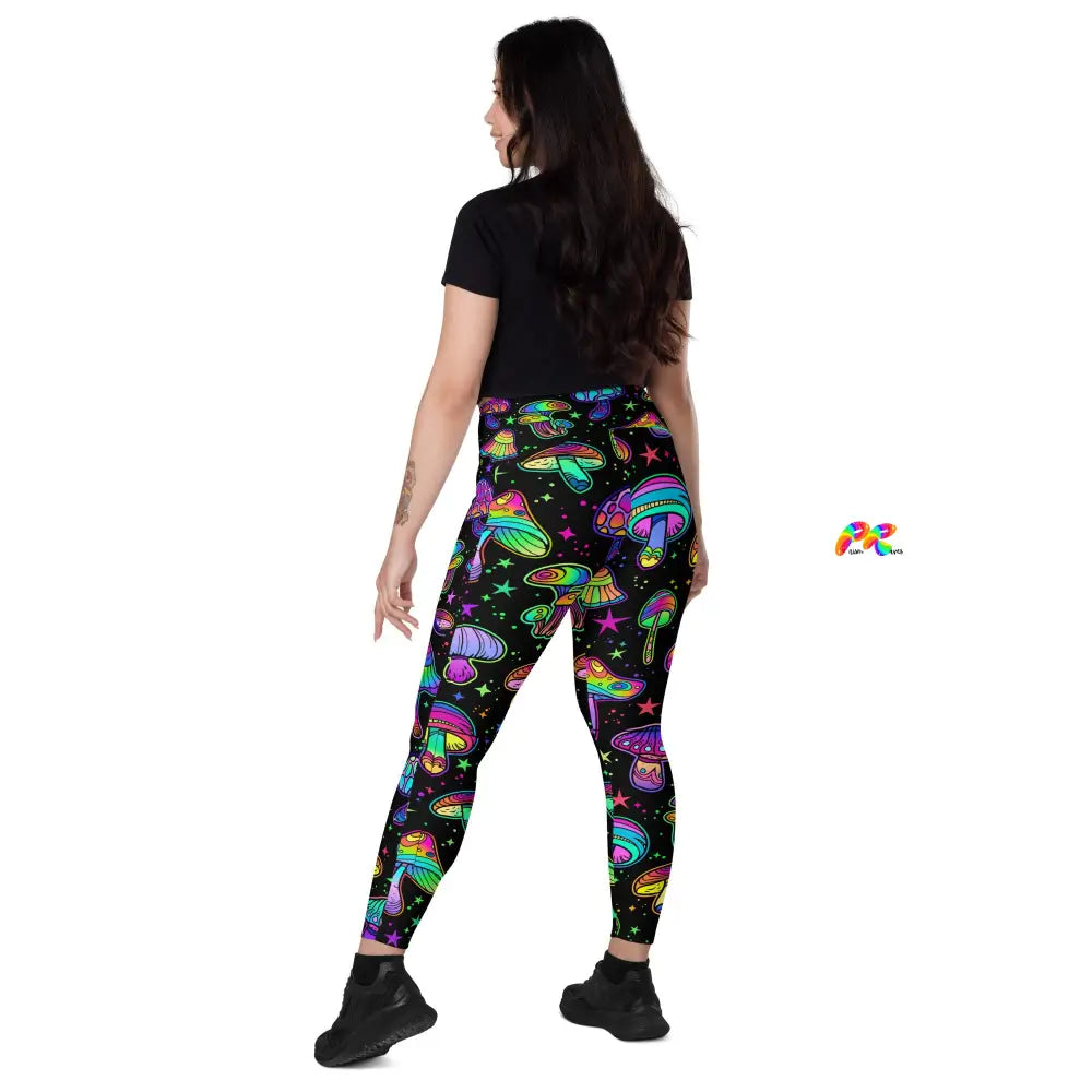 Fungi Dreamscape Rave Leggings