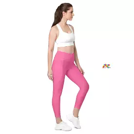 Fuscia Festival Gym Leggings