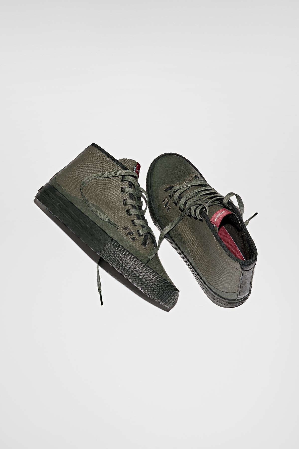 Gillette Mid - Dark Olive/Black - Skate Shoes