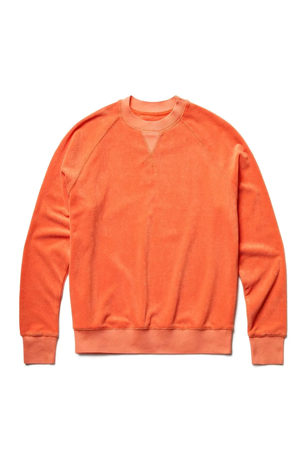 Hero Towelling Sweater - Tangerine