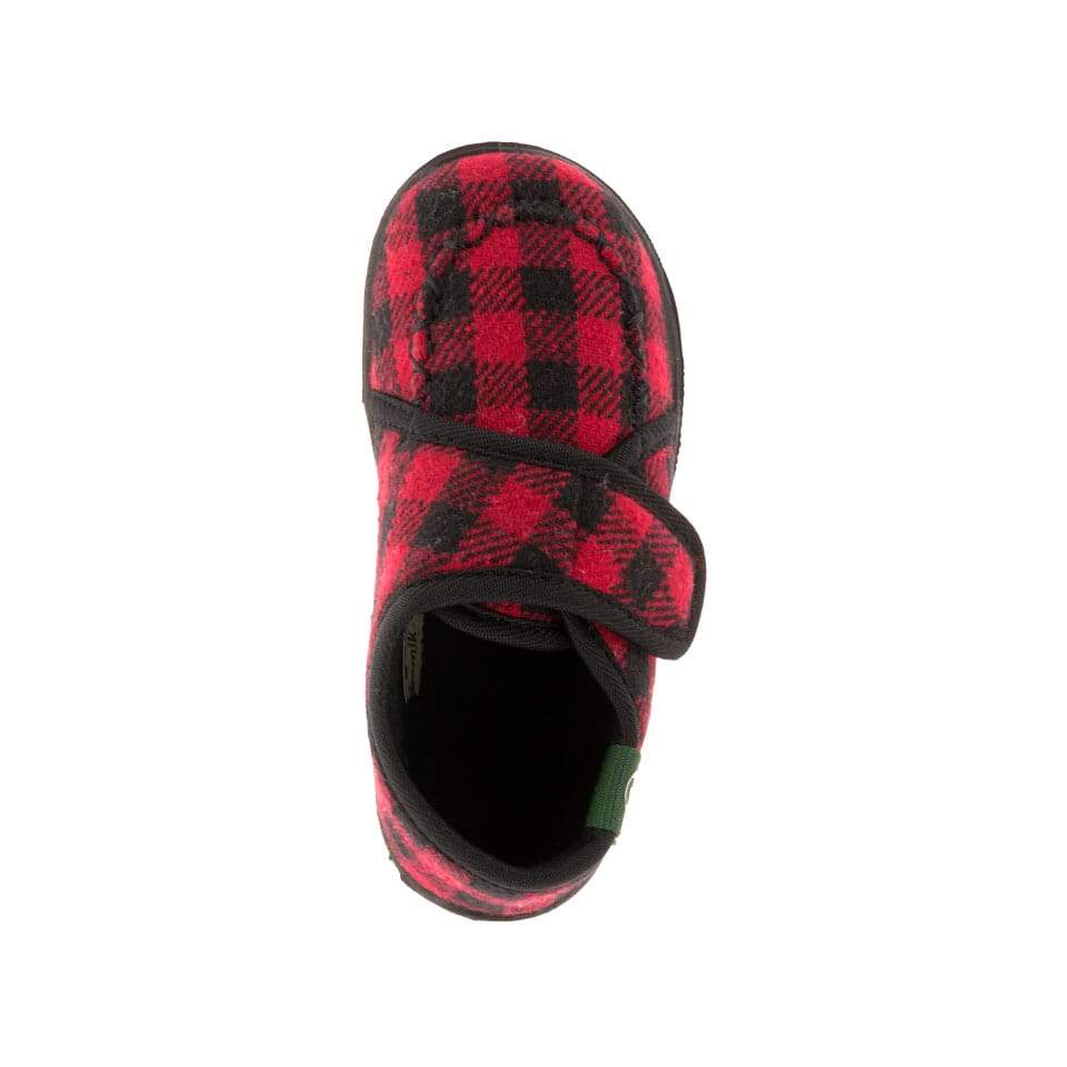 Kamik Red/Black CozyLodge Children's/Youth Slipper