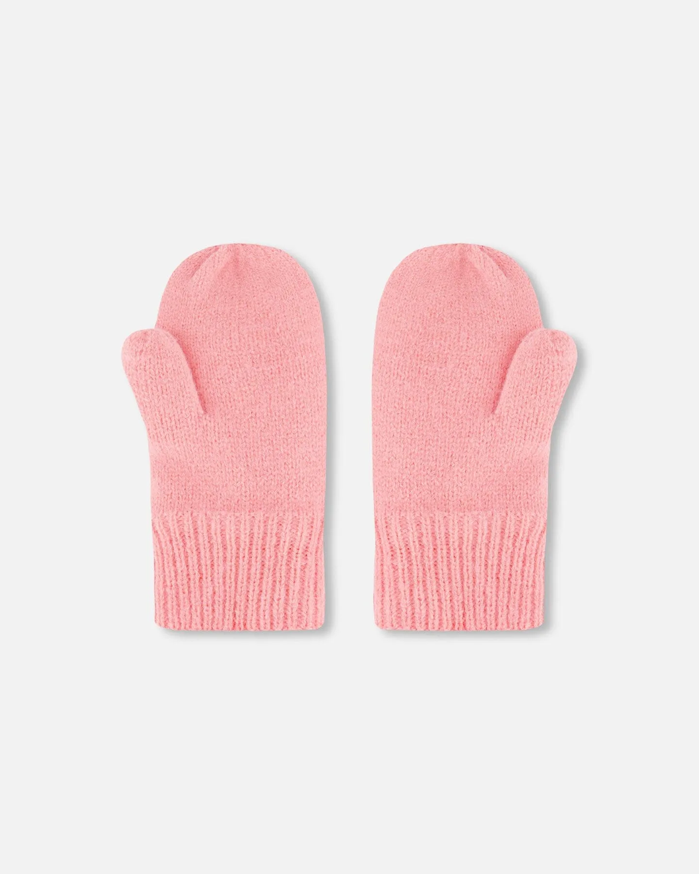 Knitted Mittens Pink