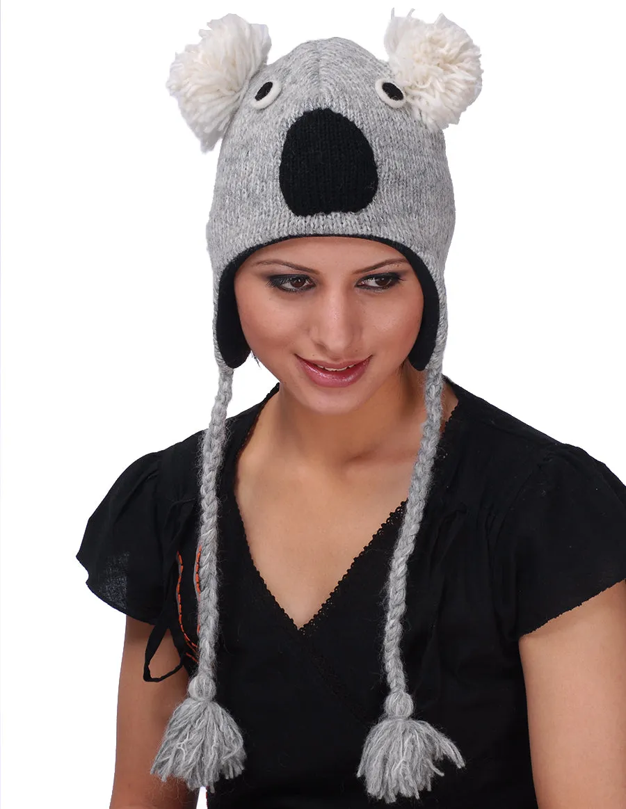 Koala Faced Animal Hat