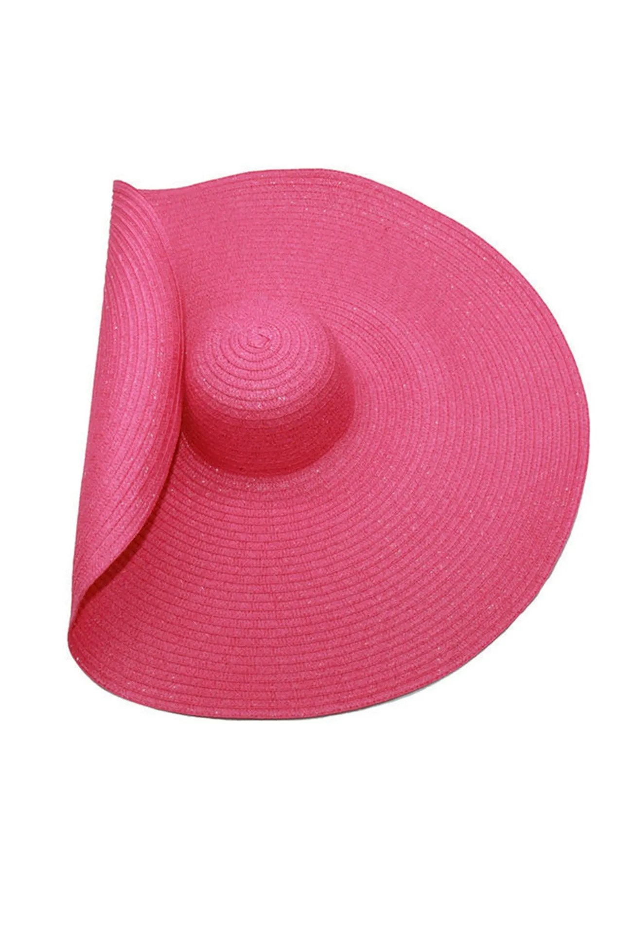 Large Brim Foldable Straw Hat