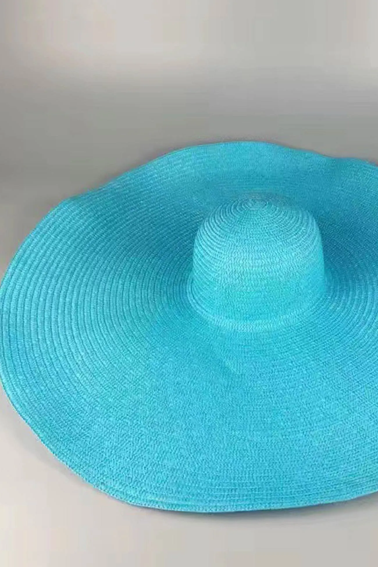 Large Brim Foldable Straw Hat