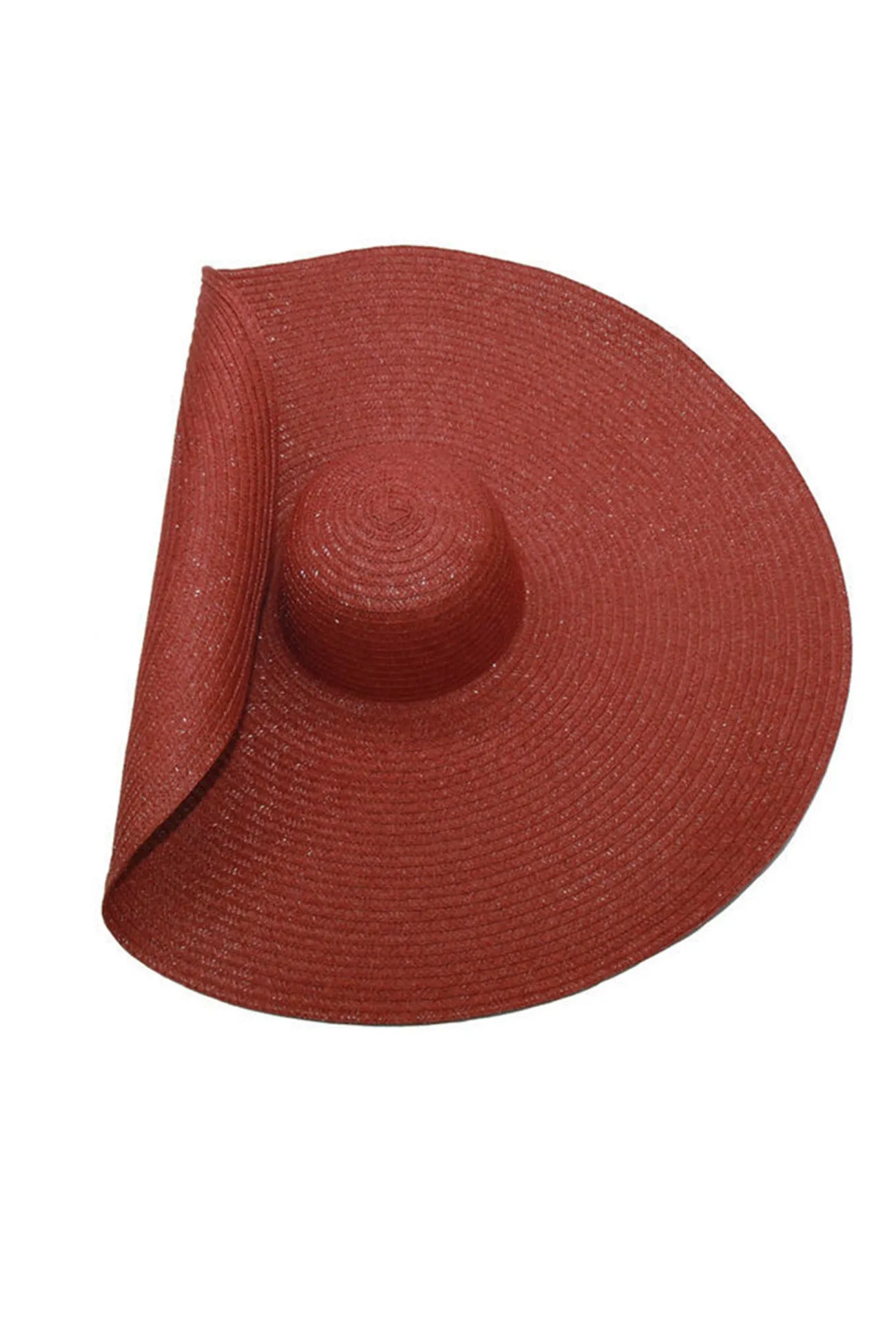 Large Brim Foldable Straw Hat