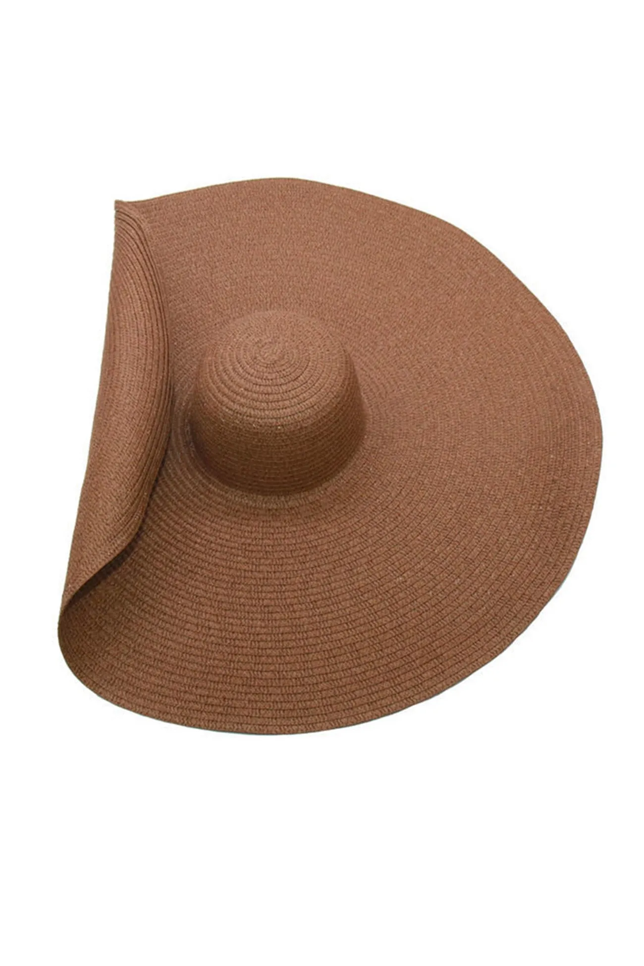 Large Brim Foldable Straw Hat