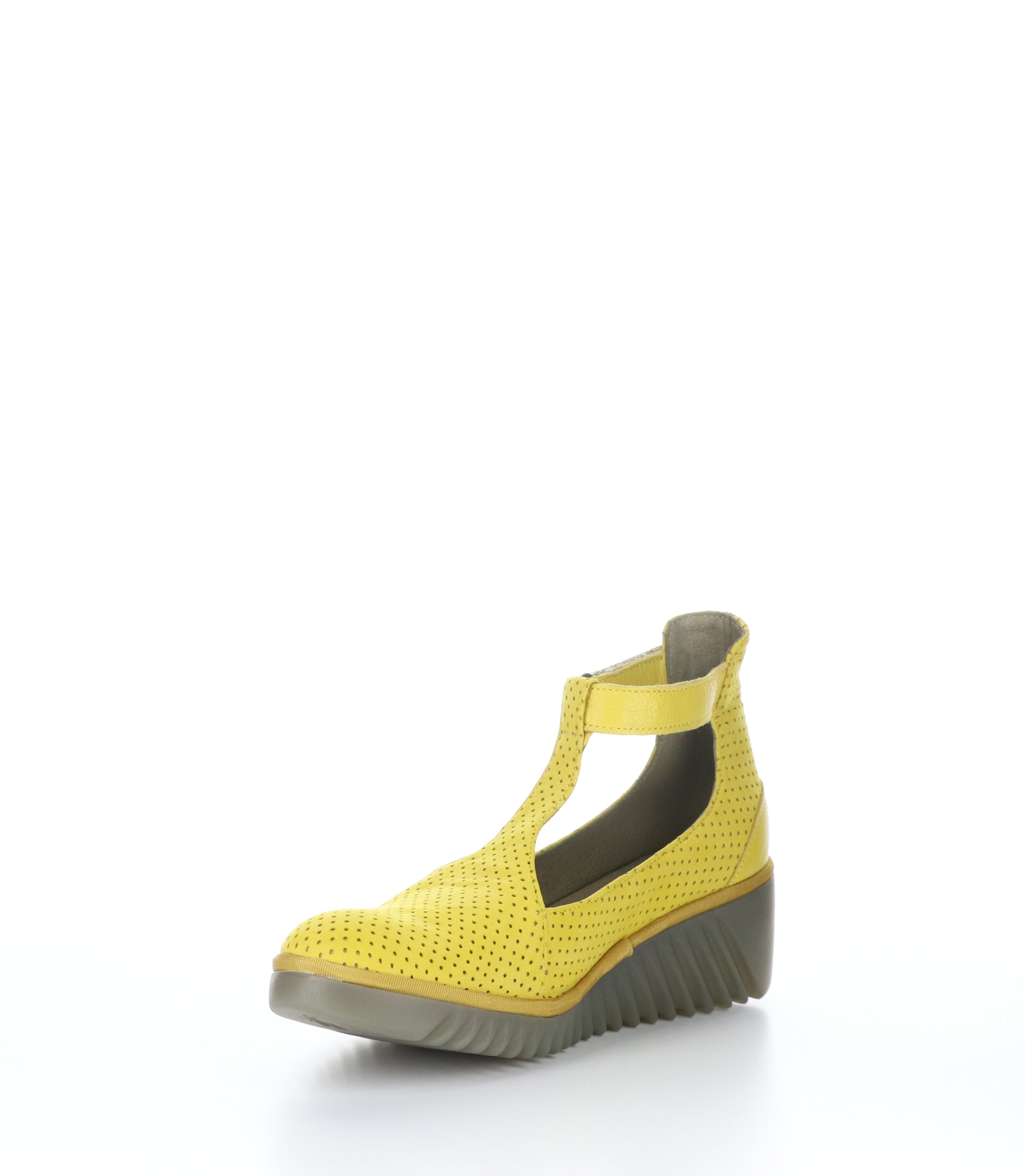 LEDA359FLY BRIGHT YELLOW Wedge Shoes