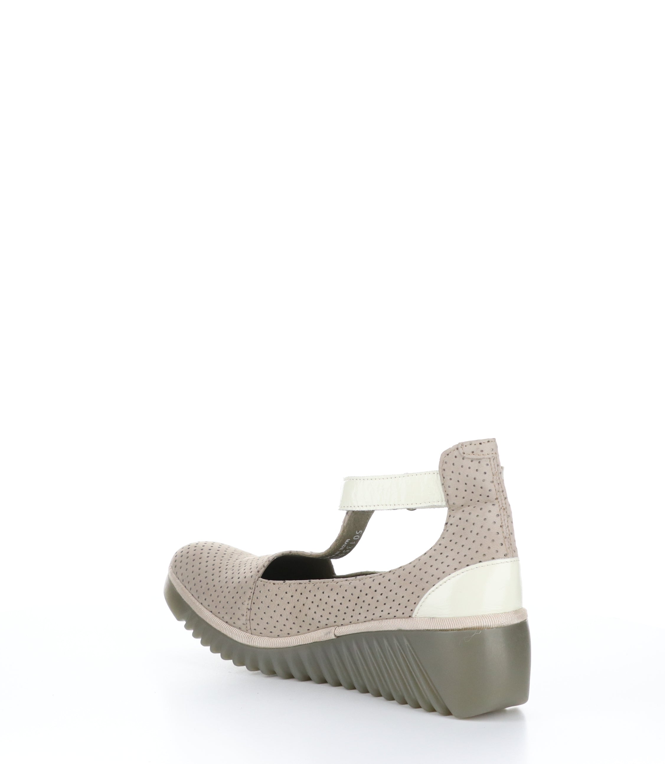 LEDA359FLY CONCRETE/OFFWHT Wedge Shoes