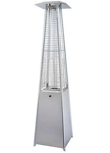 Lifestyle Tahiti II Stainless Steel Flame Heater | Kaleidoscope