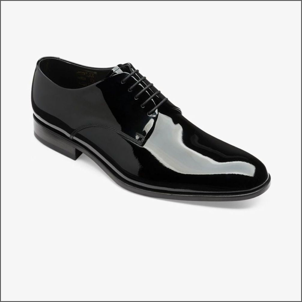 Loake Bow Black Leather Dress Shoe*