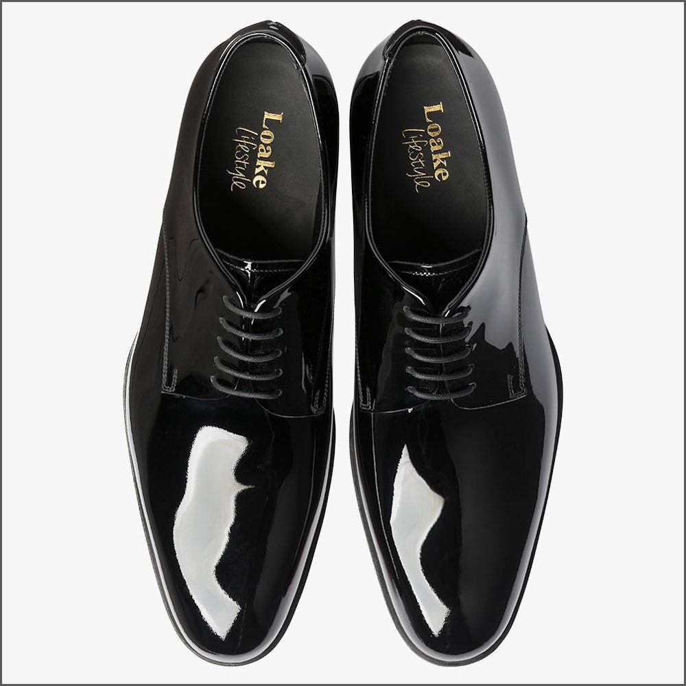 Loake Patent Black Leather Dress Shoe*