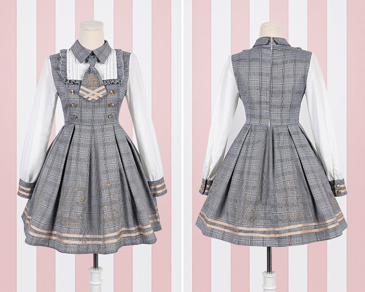 Lolita Embroidery Dress + Cloak Set AD12580