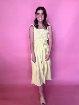 Lydia Dress - Yellow